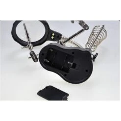 Supporto Per Lente D'ingrandimento Con Supporto Per Stazione Di Saldatura Di Terza Mano Per Modellazione Di Riparazione Di Saldatura - Nero