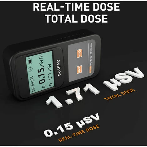 Rilevatore Di Radiazioni Nucleari FS-1000 Ionizzazione Elettromagnetica Tester Per Radiazioni Radioattive In Marmo Supporto Contatore Geiger Professionale Sistema Di Gestione Della Dose Di Radiazioni 7 Rilevatore Di Radiazioni Nucleari FS-1000 Ionizzazione Elettromagnetica Tester Per Radiazioni Radioattive In Marmo Supporto Contatore Geiger Professionale Sistema Di Gestione Della Dose Di Radiazioni - immagine 5