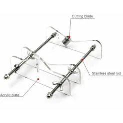 Tagliabottiglie Di Vetro Professionale Per Vino, Birra, Vetro, Tagliabottiglie Per Varie Dimensioni E Forme, Materiale Acrilico E Metallo (blu) 9 Tagliabottiglie Di Vetro Professionale Per Vino, Birra, Vetro, Tagliabottiglie Per Varie Dimensioni E Forme, Materiale Acrilico E Metallo (blu) -ProSald Italia 91727799 3