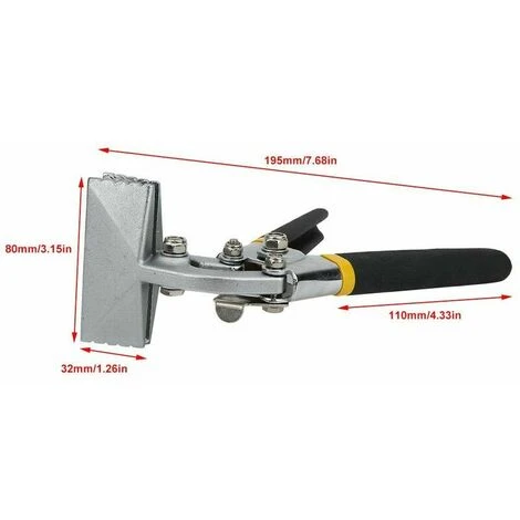 Pinze Per Piegare Lamiere A Mano, Pinze Per Piegare Diritte. Utensile Manuale Per Piegare Lamiere, Pinze Per Piegare Lamiere. Strumento Di Appiattimento (curvo). 4 Pinze Per Piegare Lamiere A Mano, Pinze Per Piegare Diritte. Utensile Manuale Per Piegare Lamiere, Pinze Per Piegare Lamiere. Strumento Di Appiattimento (curvo). - immagine 2