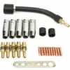 24pcs 0.8 Contact MIG Contact Welding Contact Welder Welding Consumables Kit Compatibile Per Binzel 15AK Welding Torch Gun -ProSald Italia 92040084 1