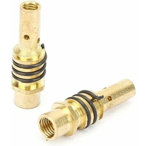 24pcs 0.8 Contact MIG Contact Welding Contact Welder Welding Consumables Kit Compatibile Per Binzel 15AK Welding Torch Gun 6 24pcs 0.8 Contact MIG Contact Welding Contact Welder Welding Consumables Kit Compatibile Per Binzel 15AK Welding Torch Gun - immagine 4