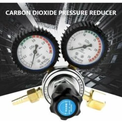 Riduttore Di Pressione CO2, Regolatore Per Bombola Di Gas CO2, Riduttore Di Pressione Per Saldatura Di Anidride Carbonica G5/8, Per Saldatura A Gas, Taglio E Altri Processi 7 Riduttore Di Pressione CO2, Regolatore Per Bombola Di Gas CO2, Riduttore Di Pressione Per Saldatura Di Anidride Carbonica G5/8, Per Saldatura A Gas, Taglio E Altri Processi -ProSald Italia 92045553 2