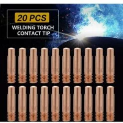 Punte Di Contatto Per Saldatura Punte Di Contatto In Rame Da 20 Pezzi Per Materiali Di Consumo Per Torce Di Saldatura MIG/MAG 15AK (1.0) 8 Punte Di Contatto Per Saldatura Punte Di Contatto In Rame Da 20 Pezzi Per Materiali Di Consumo Per Torce Di Saldatura MIG/MAG 15AK (1.0) -ProSald Italia 92054492 2