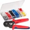 Pinza Crimpatrice + Set Di Tubetti Terminali Da 1200 Pezzi - Pinze, Crimpare, Cavo -ProSald Italia 9215432 1