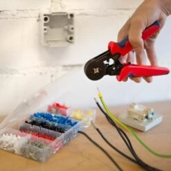 Pinza Crimpatrice + Set Di Tubetti Terminali Da 1200 Pezzi - Pinze, Crimpare, Cavo -ProSald Italia 9215432 2