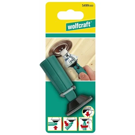 Ventosa Wolfcraft 5499000 Portalampada 4 Ventosa Wolfcraft 5499000 Portalampada - immagine 2