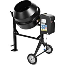 BETONIERA ELETTRICA 125L 550W IMPASTATRICE MISCELATORE CEMENTO SOGI BEM-120