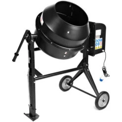 BETONIERA ELETTRICA 125L 550W IMPASTATRICE MISCELATORE CEMENTO SOGI BEM-120 -ProSald Italia 9412555 3