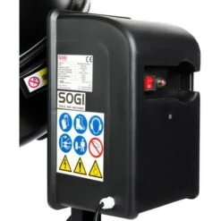 BETONIERA ELETTRICA 125L 550W IMPASTATRICE MISCELATORE CEMENTO SOGI BEM-120 -ProSald Italia 9412555 4