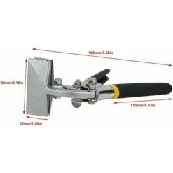 Pinza Per Piegare Lamiere, Pinza Manuale Per Lamiere, Piegatrice Con Impugnatura Antiscivolo, Piegatrice Per Lamiere (curva) -ProSald Italia 94163941 3