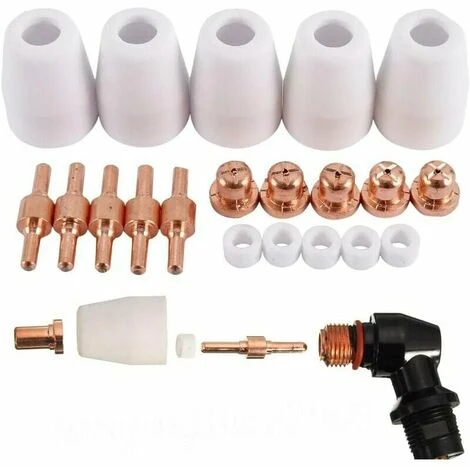 Plasma Taglio Elettrodo Punta Ugello Plasma Cutter Per LG-40 PT-31 CUT40 CUT50100pcs Consumabili Taglio Plasma Aria 6 Plasma Taglio Elettrodo Punta Ugello Plasma Cutter Per LG-40 PT-31 CUT40 CUT50100pcs Consumabili Taglio Plasma Aria - immagine 4