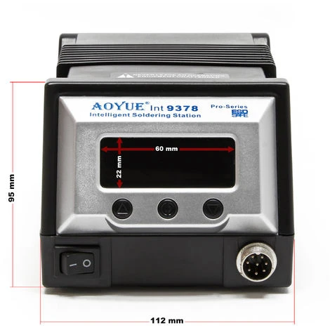 AOYUE Int9378 Serie PRO Stazione Saldante Dispositivo Di Saldatura Multistrumento 5 AOYUE Int9378 Serie PRO Stazione Saldante Dispositivo Di Saldatura Multistrumento - immagine 3