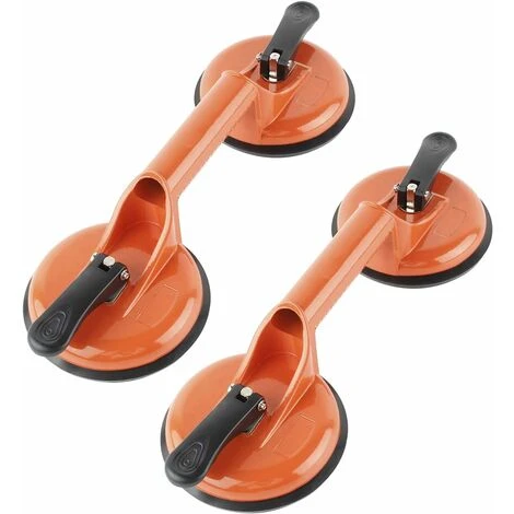 LITZEE Ventosa Un Set Di 2 Ventose In Vetro In Alluminio Con Potenza Di Aspirazione Orizzontale 100 Kg E Potenza Di Aspirazione Verticale 85 Kg Ventose Per Vetro Con Doppia Ventosa Arancione 3 LITZEE Ventosa Un Set Di 2 Ventose In Vetro In Alluminio Con Potenza Di Aspirazione Orizzontale 100 Kg E Potenza Di Aspirazione Verticale 85 Kg Ventose Per Vetro Con Doppia Ventosa Arancione