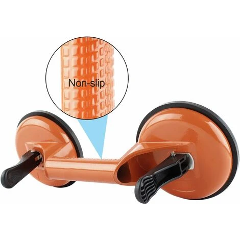 LITZEE Ventosa Un Set Di 2 Ventose In Vetro In Alluminio Con Potenza Di Aspirazione Orizzontale 100 Kg E Potenza Di Aspirazione Verticale 85 Kg Ventose Per Vetro Con Doppia Ventosa Arancione 5 LITZEE Ventosa Un Set Di 2 Ventose In Vetro In Alluminio Con Potenza Di Aspirazione Orizzontale 100 Kg E Potenza Di Aspirazione Verticale 85 Kg Ventose Per Vetro Con Doppia Ventosa Arancione - immagine 3