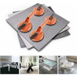 LITZEE Ventosa Un Set Di 2 Ventose In Vetro In Alluminio Con Potenza Di Aspirazione Orizzontale 100 Kg E Potenza Di Aspirazione Verticale 85 Kg Ventose Per Vetro Con Doppia Ventosa Arancione 11 LITZEE Ventosa Un Set Di 2 Ventose In Vetro In Alluminio Con Potenza Di Aspirazione Orizzontale 100 Kg E Potenza Di Aspirazione Verticale 85 Kg Ventose Per Vetro Con Doppia Ventosa Arancione -ProSald Italia 96300277 5