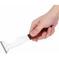 Raschietto Per Vernice Portatile In Acciaio Inossidabile Raschietto Leggero Per Spatola Manico Antiscivolo Multifunzionale Per La Pulizia (2,3 Pollici) -ProSald Italia 97073947 5