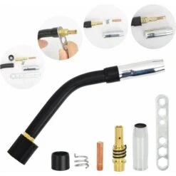 Accessori Per Saldatura Antiusura, 10 Punte Di Contatto, 5 Bus, 2 Portapunte Di Contatto, 3 Molle Di Ritegno, 2 Manicotti Isolanti, 1 Chiave Inglese, 1 Collo D'oca Per MIG MAG MB15 -ProSald Italia 98118619 3