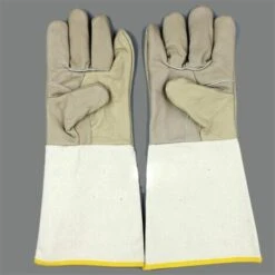 Guanti Da Saldatura Da 38 Cm Guanti Da Taglio Resistenti Al Calore Resistenti Ai Graffi In Pelle Bovina Per Barbecue Giardinaggio Fornello Da Campeggio Camino, 1 Paio -ProSald Italia 98128697 3