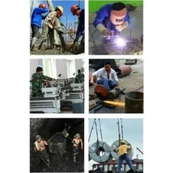 Guanti Da Saldatura Da 38 Cm Guanti Da Taglio Resistenti Al Calore Resistenti Ai Graffi In Pelle Bovina Per Barbecue Giardinaggio Fornello Da Campeggio Camino, 1 Paio -ProSald Italia 98128697 4