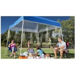 Ugello Bifugo In Ottone Per Acqua, Ugello Per Sistema Di Nebbia Per Esterni Slip-lok Da 1/4", Kit Di Magliette Bifuge Per Ventilatore A Effetto Serra Per Sistema Di Raffreddamento (10 Ugelli + 10 Post -ProSald Italia 98704511 3