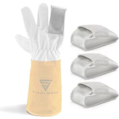 3 X STAHLWERK TIG Finger TIG Finger Robusta Protezione Termica Per Guanti Da Saldatura -ProSald Italia 98883921 2