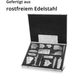 STAHLWERK Calibro Per Saldatura / Calibro Per Ispezione Saldatura / Calibro Di Misura Set Di 16 Pezzi Per La Misurazione Della Saldatura Secondo La Norma DIN 862, Con Vari Calibri Per La Misurazione P 10 STAHLWERK Calibro Per Saldatura / Calibro Per Ispezione Saldatura / Calibro Di Misura Set Di 16 Pezzi Per La Misurazione Della Saldatura Secondo La Norma DIN 862, Con Vari Calibri Per La Misurazione P -ProSald Italia 98884004 4