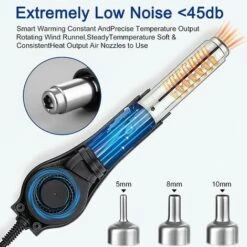 Stazione Di Saldatura Ad Aria Calda, Saldatura Ad Aria Calda Da 700 W, Stazione Di Rilavorazione Per Saldatura Ad Aria Calda LED Display Digitale 100-480°C, Stazione Di Rilavorazione Ad Aria Calda Con -ProSald Italia 99776610 4