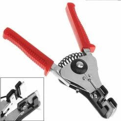 Spelafili Automatico Di Precisione Da 18 Cm, Spelafili Automatico, Piegatore E Spelafili, Pinza Multiuso Per Spelare, Tagliare, Crimpare -ProSald Italia 99781195 2