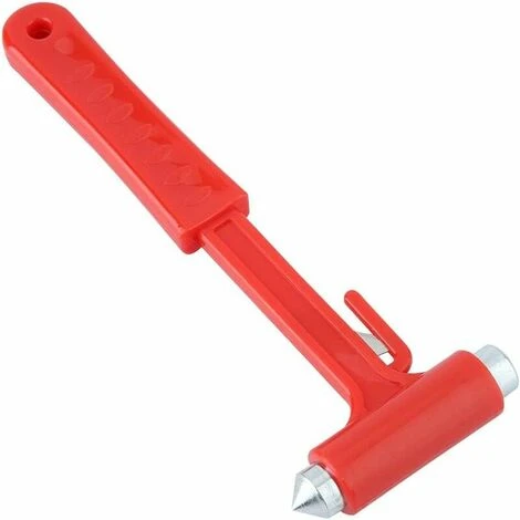 Martello Di Sicurezza - Martello Di Emergenza Martello Di Sicurezza Per Auto Strumento Di Fuga Di Emergenza Taglia Cinture Di Sicurezza In Acciaio Taglia Vetri (rosso) 4 Martello Di Sicurezza - Martello Di Emergenza Martello Di Sicurezza Per Auto Strumento Di Fuga Di Emergenza Taglia Cinture Di Sicurezza In Acciaio Taglia Vetri (rosso) - immagine 2