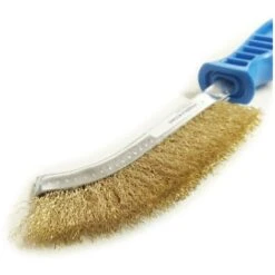 Spazzola Filo Acciaio Manico Resina -ProSald Italia 9987534 2